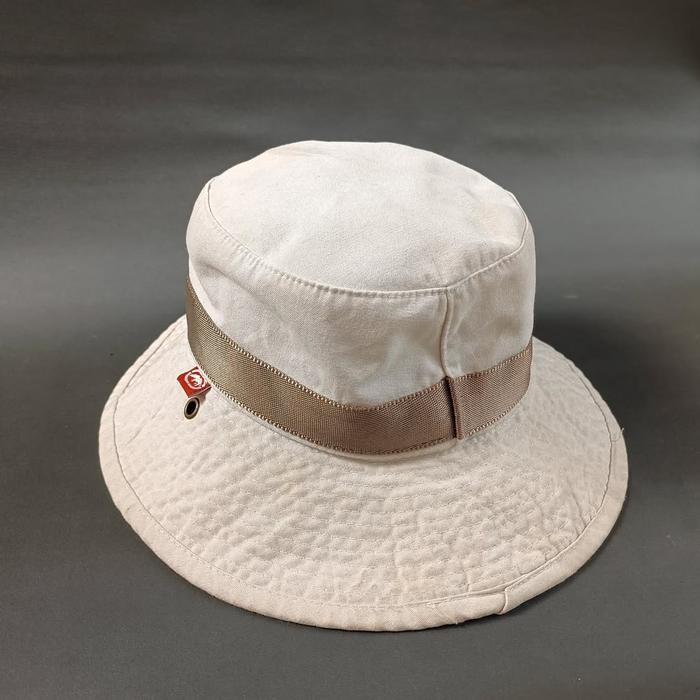 Topi Bucket Hat Topi Rimba Jungle Hat ECKO UNLIMITED Cream Original