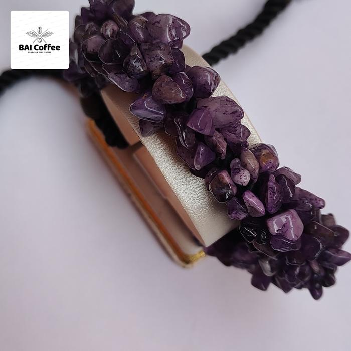 gelang Amethyst atau Kalung Amethyst. original Amethyst