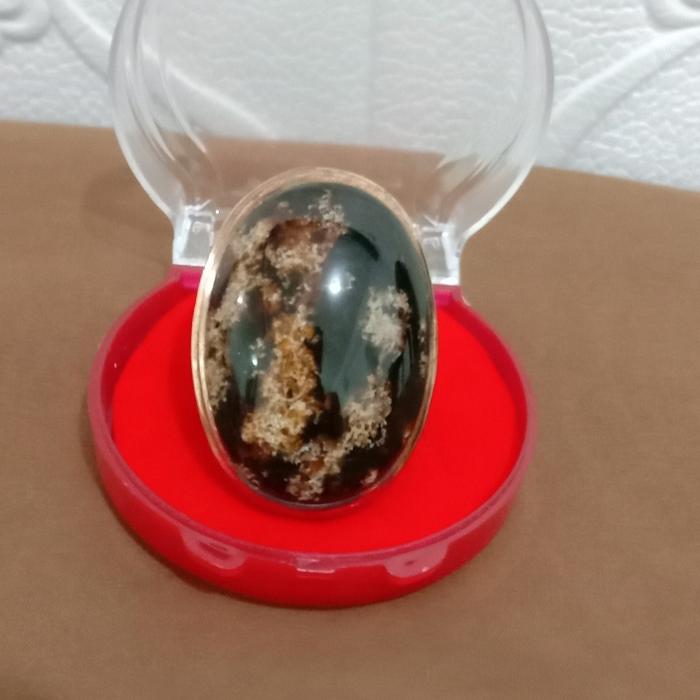Cincin pria batu Akik Yaman.