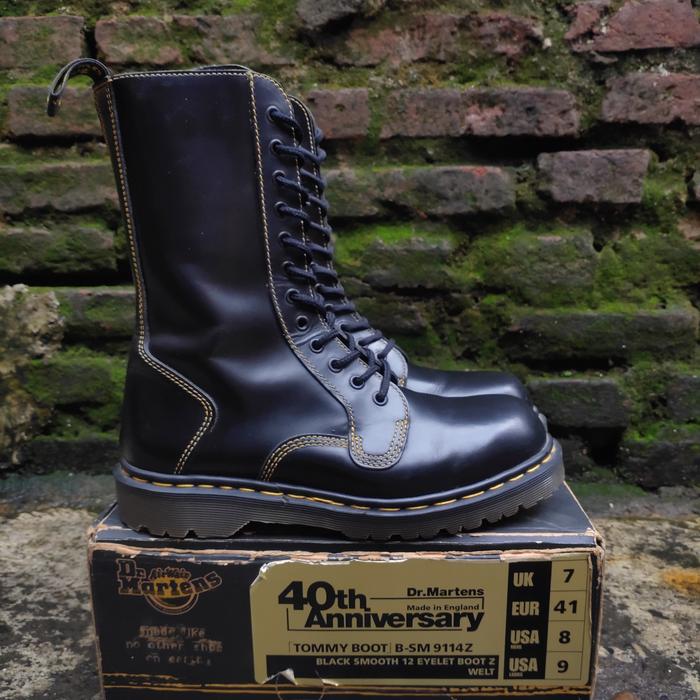 Dr. martens 1914 Anniversary 40th Tommy Boots ( Rare Kolector Item )