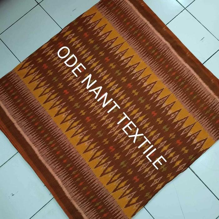 KAIN ENDEK TENUN BALI MOTIF CEPUK BALI / ENDEK TENUN HANDMADE / ENDEK BALI METERAN MOTIF CEPUK BALI