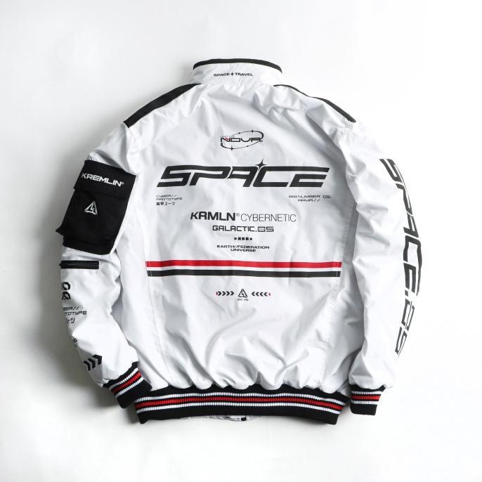 KREMLIN Bomber Jacket Space Putih - NOVA