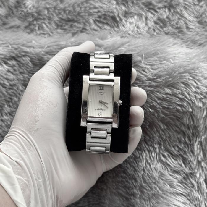 (Barunya 2jt) Jam Tangan Tank Anne Klein II Original