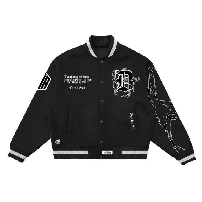 FTH x EVOS x MHA "Vigilante Deku" Varsity Jacket