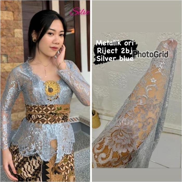 NEW KAIN KEBAYA RIJEK METALIK ORI