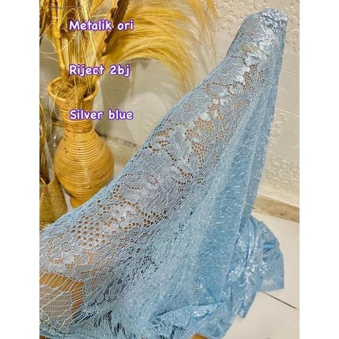 kain kebaya metalik santily/kain kebaya bali