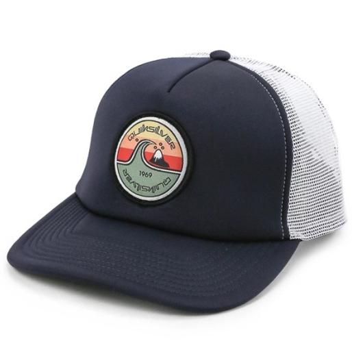 Topi Quiksilver Onshore Trucker Cap Trucker Navy Original