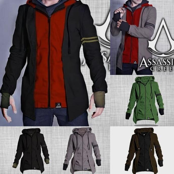 Jaket Assasin Assassin Creed AXL Blazer Semi Hoodie