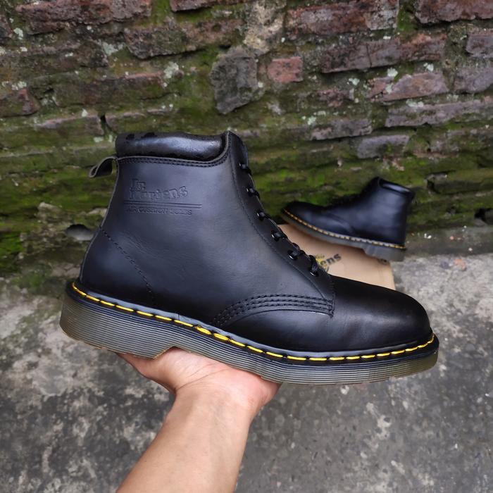 dr. martens 939 Saxon Black Greassy Vtg