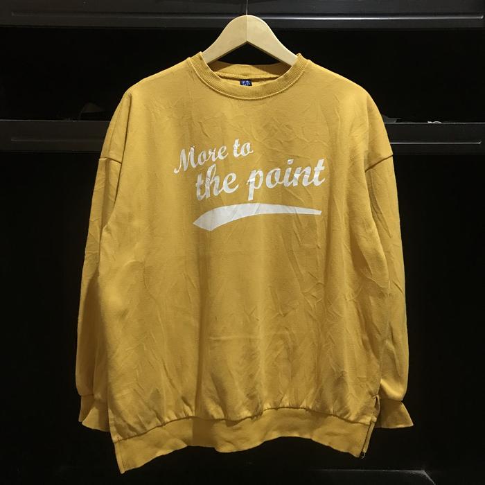 Sweatshirt Crewneck Wanita FRMD Kuning 2nd