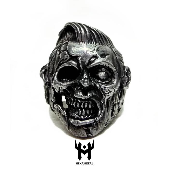 Hexametal Skullring Ringskull Cincin Tengkorak Ring Skull Terminator