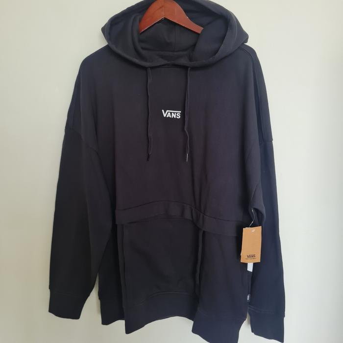 Hoodie VANS Side Stripe Hoodie Black Original 100% BNWT