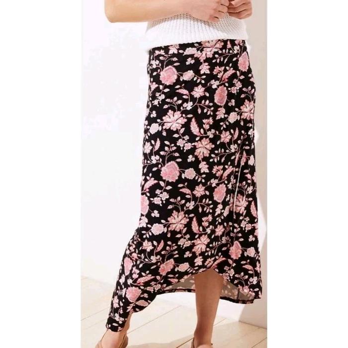 loft wrap skirt flower prety