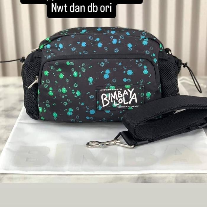 bimba nylon pocket medium crossbody bag