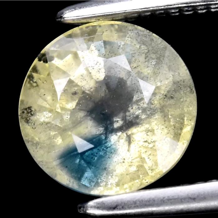 Natural Tri Color Sapphire Heat 1.49ct CLEAN