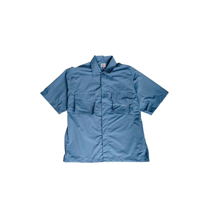 FLVX - NYLON WORKER SHIRT - BLUE