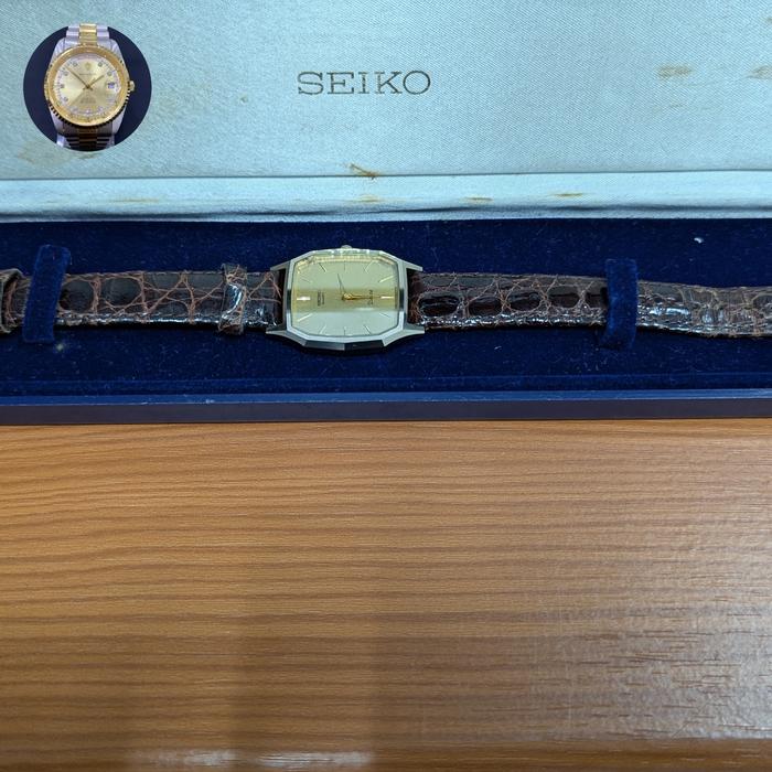'Seiko Dolce Hexagon Quartz'