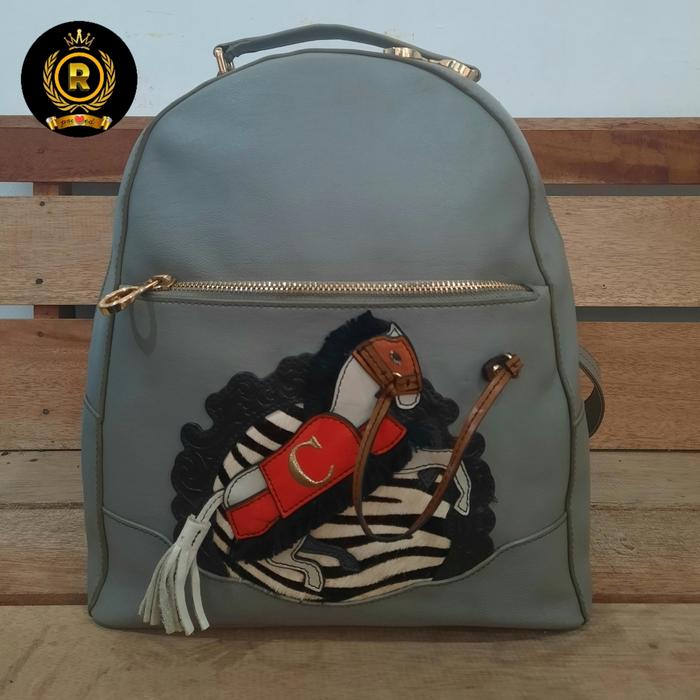 Tas Ransel Lapalette Cupcake Original  Backpack grey colour
