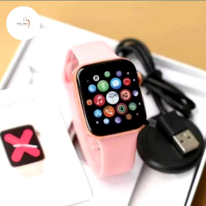 Smartwatch T500 Jam Tangan Pintar bisa telpon dan ganti wallpaper jam pria dan wanita