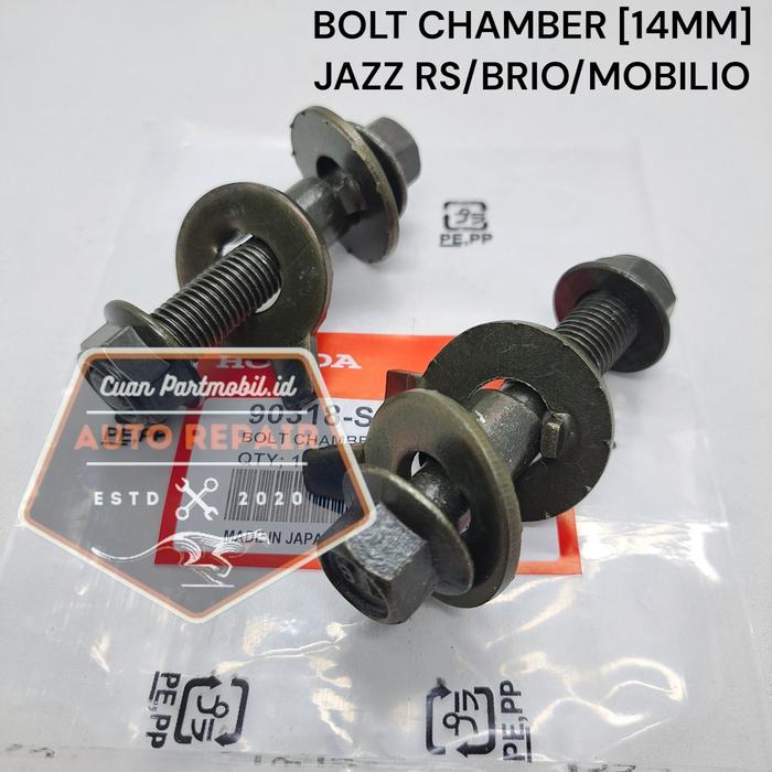 BOLT BAUT CHAMBER SPOORING JAZZ OLD JAZZ RS MOBILIO BRIO 14MM 2PC