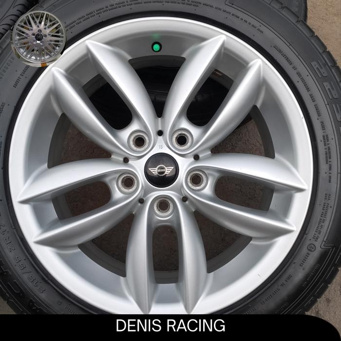 Jual velg OEM MINI COOPER COUNTRYMAN 7JX17 EH2+ IS50 PCD 5X120 CZECH REP /ACHILLES 215/55 R17 NIK 20