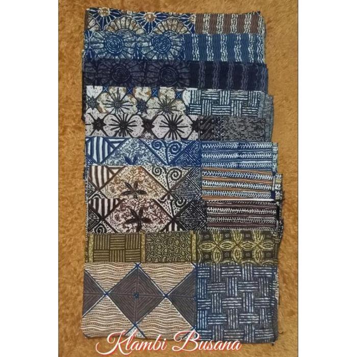 [ TERMURAH ] Saput Batik Indigo Print
