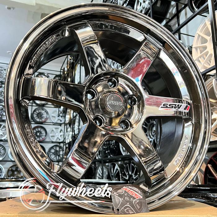 VELG SSW S202 THAILAND R17 BLACK CHROME