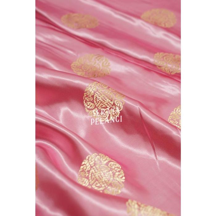 [ TERMURAH ] [METERAN] SATEN CINA Motif Ornamen/Simbol 2 | Baju Cheongsam | Kain Meteran | Chongsam 
