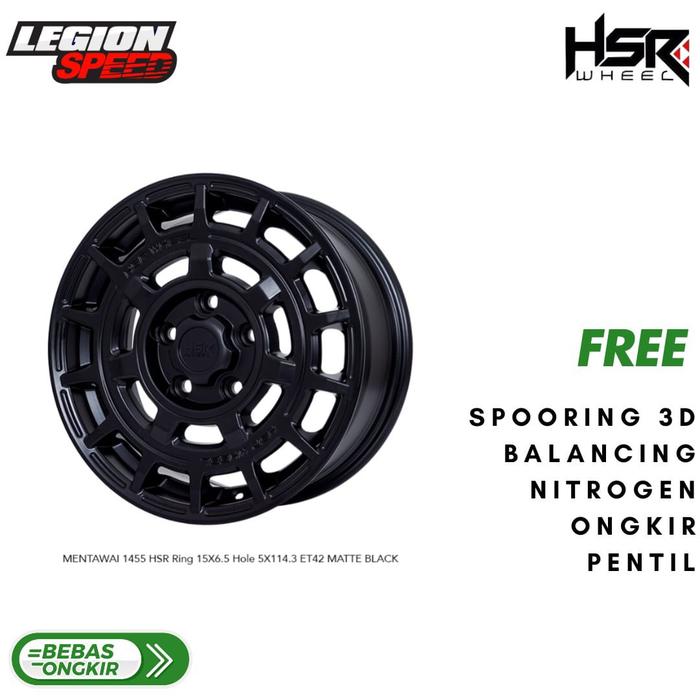 Jual Pelek HSR Ring 15 tipe Mentawai buat Suzuki Ertiga