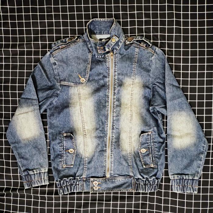 Jaket Jeans Denim Sue not zara h&m berskha pull and bear