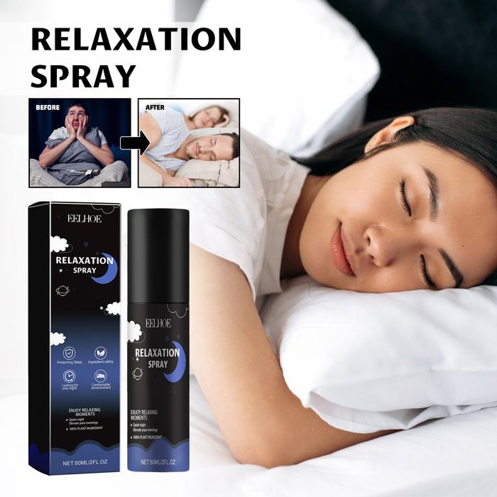 EELHOE Lavender Sleep Relaxation Spray relieve stress relieve fatigue anxiety agarwood sleep spray h