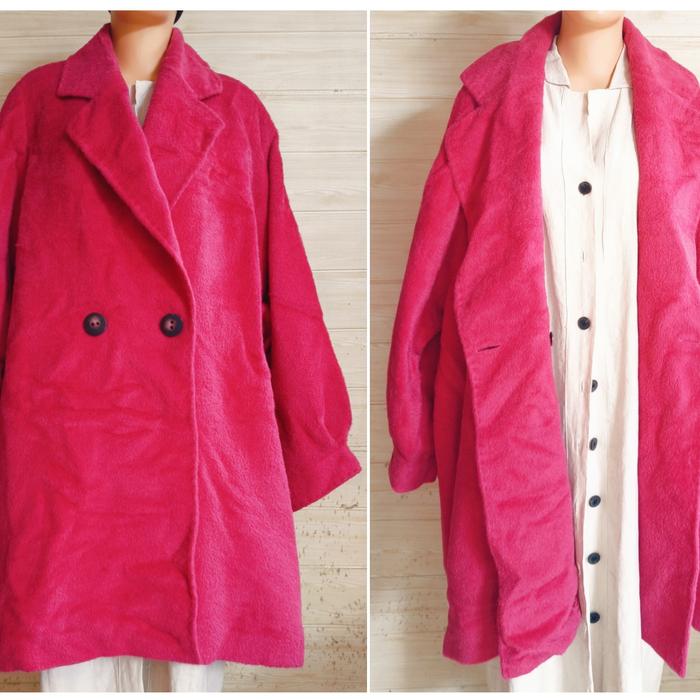 (SOLD) Winter wool coat halus jumbo impor
