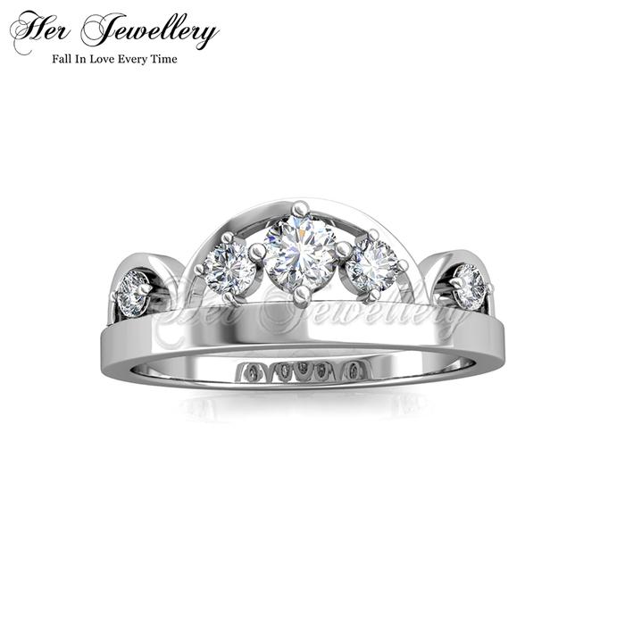 Cara Ring - Cincin Crystal Swarovski by Her Jewellery