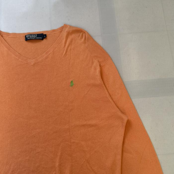 Polo Ralph Lauren Sweater Knitwear Rajut V Neck