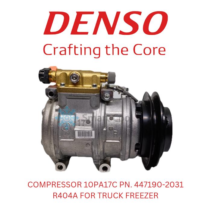 DENSO COMPRESSOR 10PA17C R404A SF4 TRUCK FREEZER ORI JAPAN