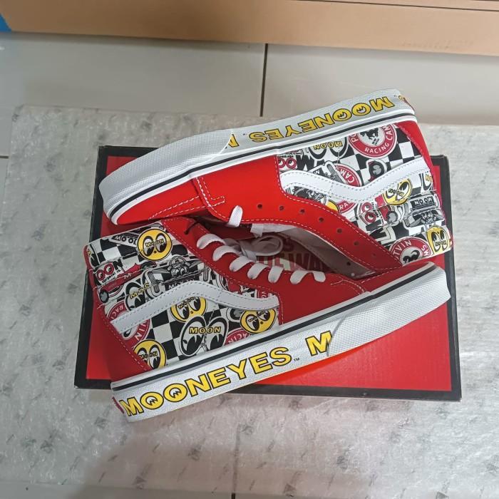 VANS SK8 High X Moon Eyes Authentic 100% Original