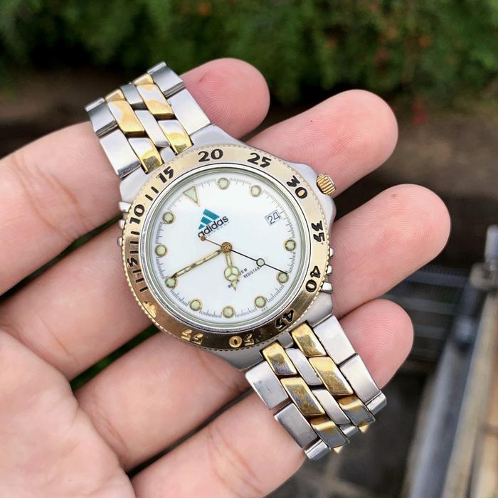 SWISS MADE ! jam tangan vintage Adidas Equipment 10-0027 original diver sport quartz watch jadul ant