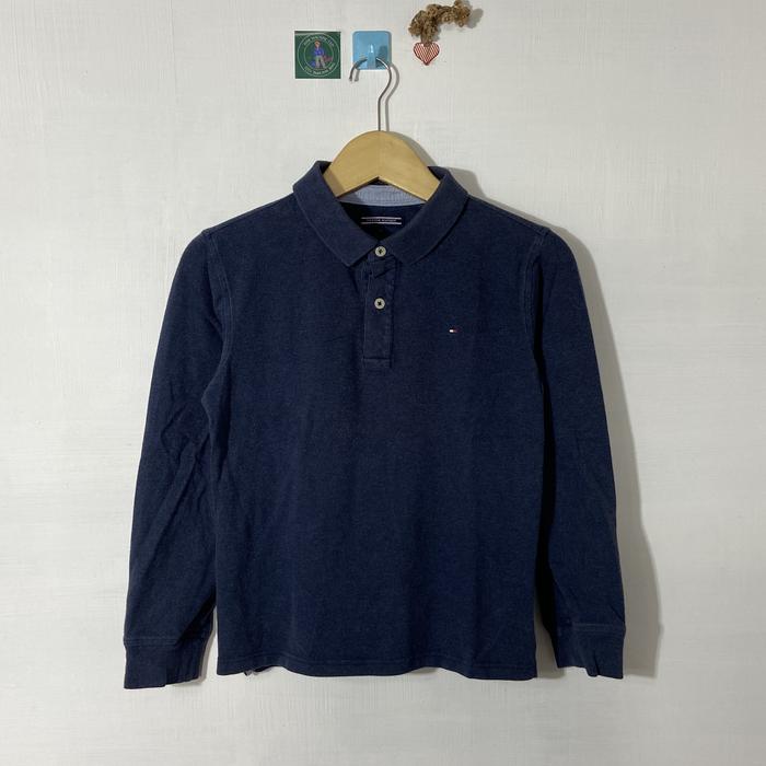 POLO LONGSLEEVE TOMMY HILFIGER WOMEN NAVY SECOND size S