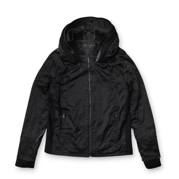Driving Roll Bono Jacket / Hooded Bomber Jacket