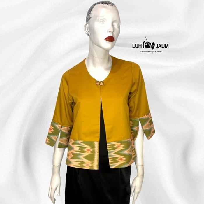 [ TERMURAH ] Blazer Endek // Blazer Endek Luh Jaum Bali // Blazer Endek Murah