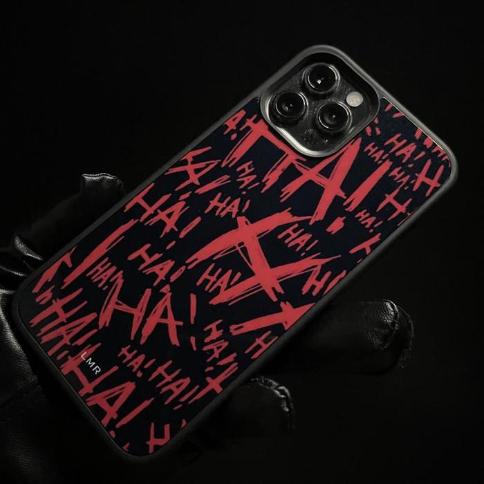 Lamora Men LMR Hahaha iPhone Case - Casing iPhone 6 6s 6+ 6s+ 7 7+ 8 8+ X Xs Xr XsMax 11 Pro ProMax 