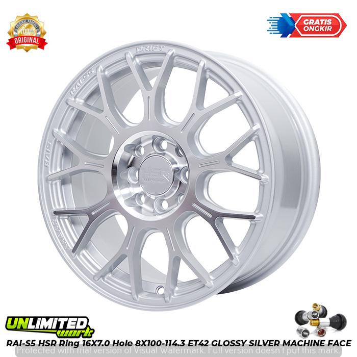 VELG RACING RING 16 HSR RAI S5 GSMF