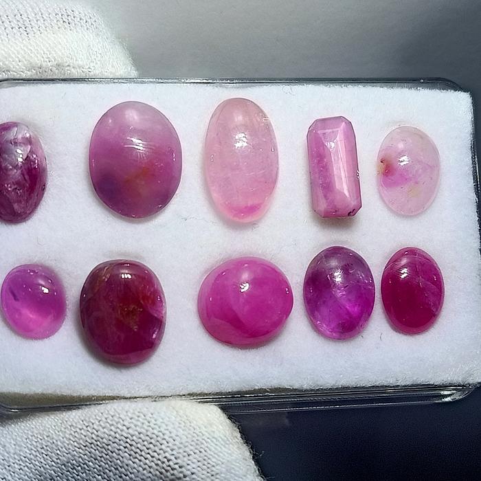 Ruby mirah burma kristal/belang natural