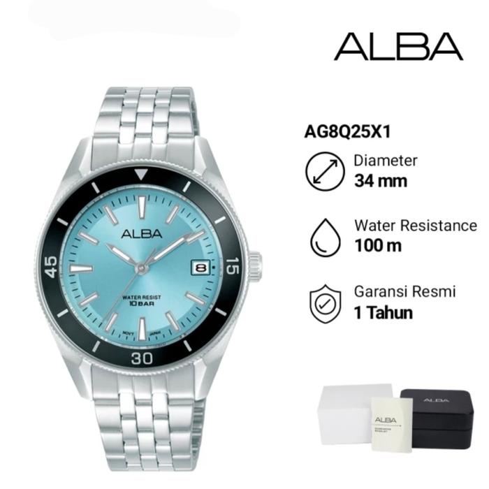 Jam Tangan Wanita Alba Active AG8Q25X1 Original Garansi Resmi