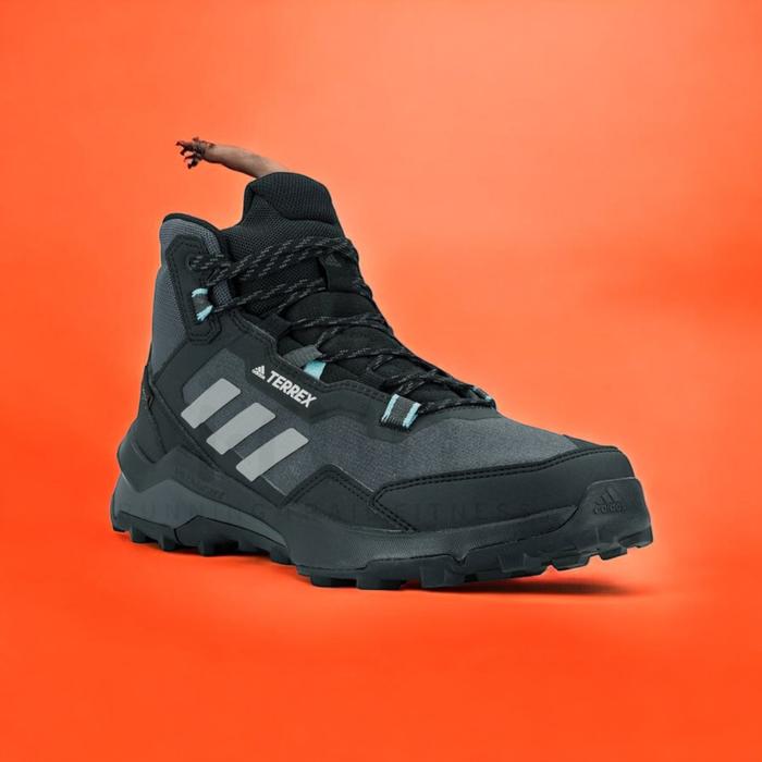 Boots adidas TERREX AX4 Mid GORE-TEX Hiking Shoes 'Black' HQ1049