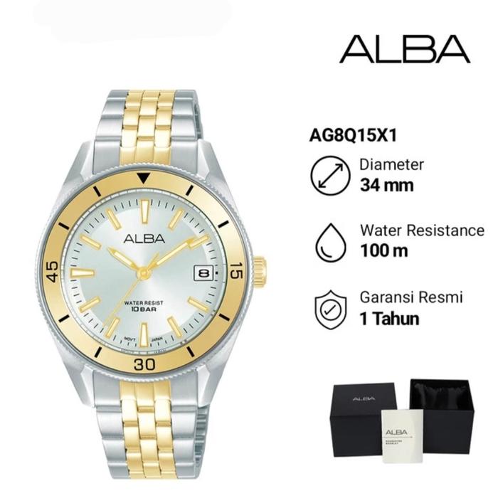 Jam Tangan Wanita Alba Active AG8Q15X1 Original Garansi Resmi