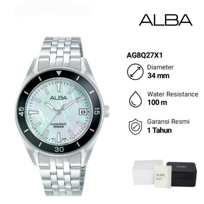 Jam Tangan Wanita Alba Active AG8Q27X1 Original Garansi Resmi