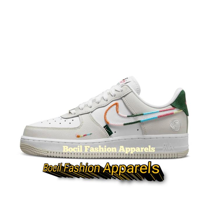 Sepatu Nike Air Force 1 0'7 Low Petlas SE United White Grey Camo [ 100% BNIB ] Brand New Include Box