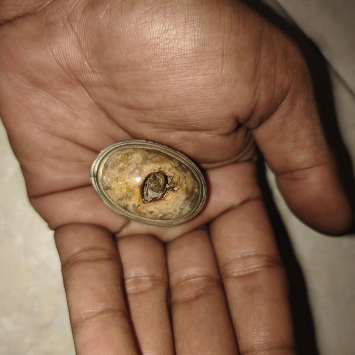 batu cincin mustika combong susup angrem antik langka kuno