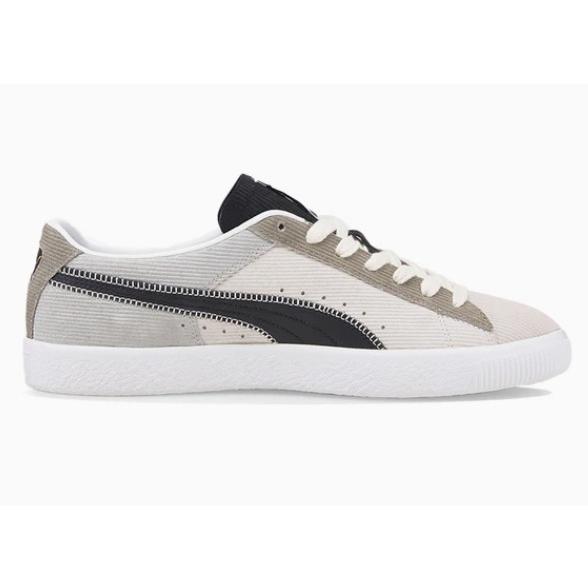 Sepatu Sneakers Unisex Puma Suede VTG Blocked Nimbus Cloud Black Puma White 383780 02